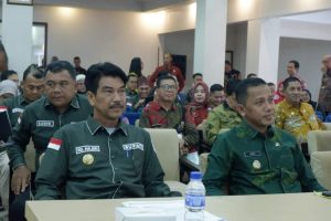 Pj Bupati Raden Najmi Hadiri Acara Penilaian Kenerja Penurunan Stunting kabupaten / Kota